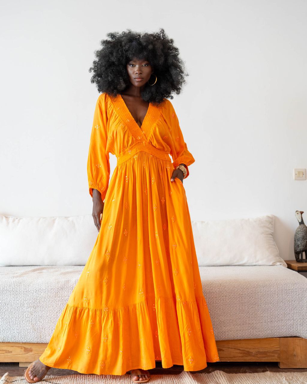 Duga haljina NELLO nim ORANGE