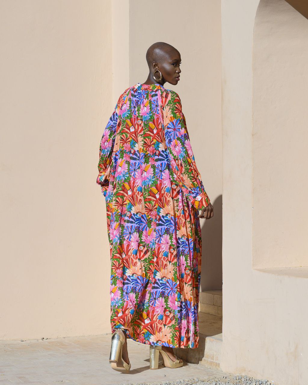 Duga haljina SITALY bis FUSHIA